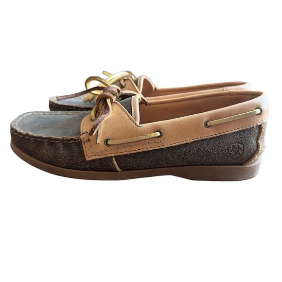 Ariat Women’s Topsider Leather Upper Size 6.5 - Picture 1 of 14